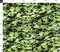 Zombie Green Digital Camo Neon Custom Printed Fabric by Spoonflower Various Fabrics by the Yard or Fat Quarter